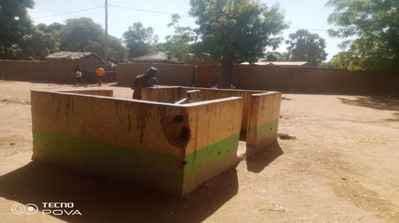 Réception d&rsquo;un forage à Maga quartier  Argazama